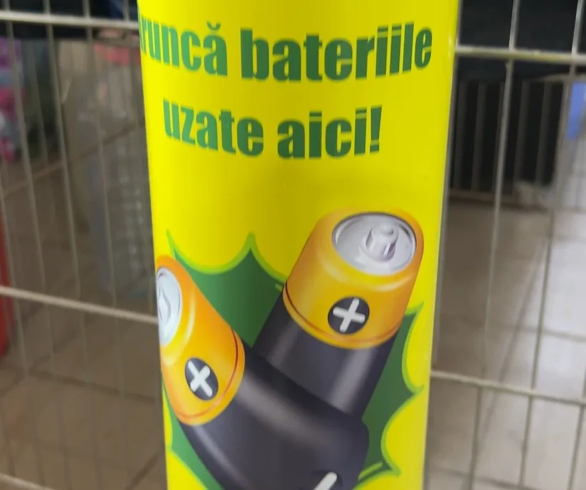 ADIS Iași continuă campania de colectare a bateriilor uzate în județ