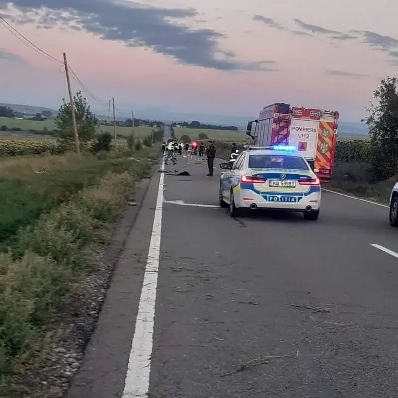 Închisoare cu executare pentru un accident soldat cu decesul a doi tineri