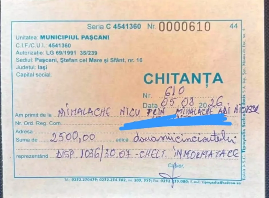 Familia bărbatului înmormântat de Primărie la Boșteni a plătit cheltuieleile