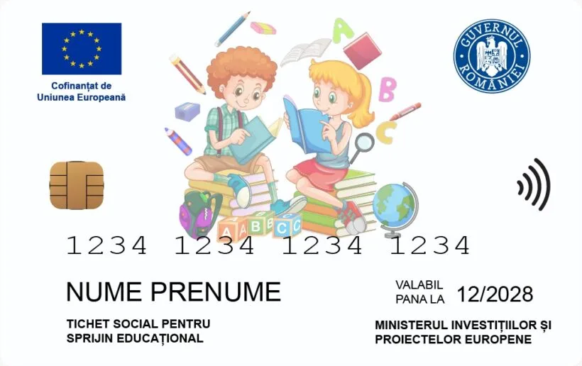 Cardurile educaționale de 500 de lei: cine le primește și până când pot depune părinții cererile în anul școlar 2026-2027